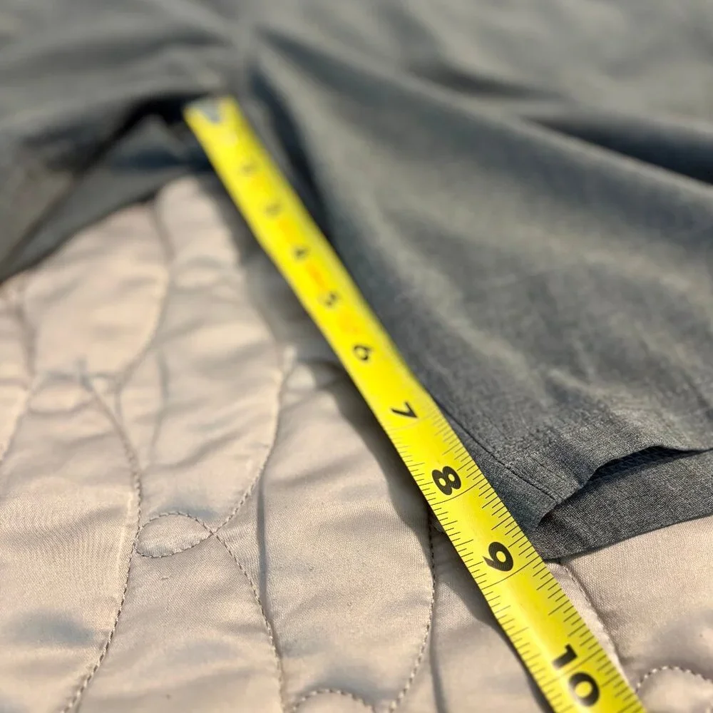 Hang Ten Gray Stripe Tech Hybrid Stretch Performance Shorts Boys XL